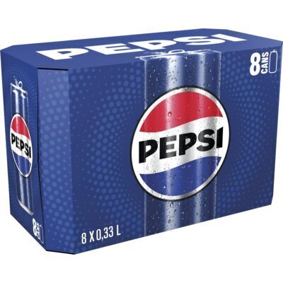 Pepsi Regular 24-pack (8 × 33cl)