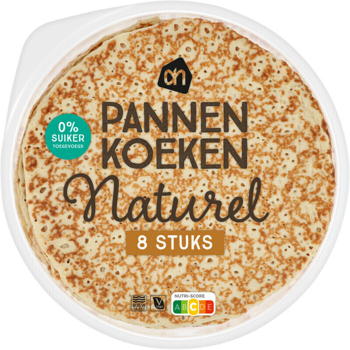 AH Pannenkoeken naturel (8 × 540g)