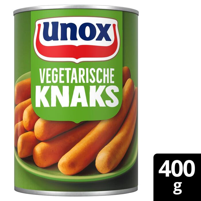 Unox Vegetarische knaks (Blik, 400g)