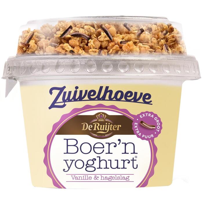 Zuivelhoeve De Ruijter Boer'n Yoghurt Vanille & Hagelslag 170g (170g)