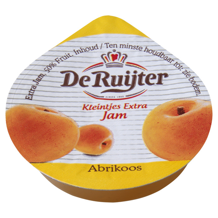 DE RUIJTER EXTRA JAM ABRIKOOS 200 CUPS (bak, 200 × 75mg)