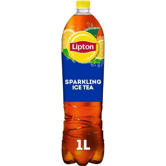 Lipton Ice tea sparkling original (Fles, 1L)