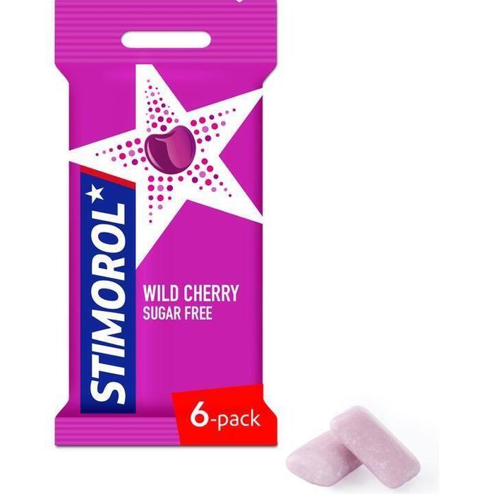 Stimorol Wild Cherry Flavour Sugar Free 6 x 14 g (6 × 14g)