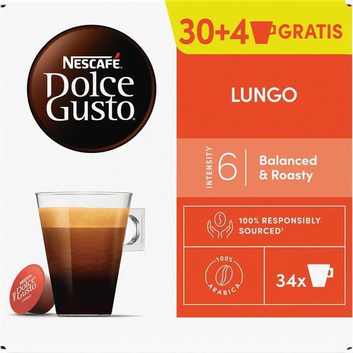 Nescafe Dolce Gusto Lungo 34 Stuks (34 × 5.6g)