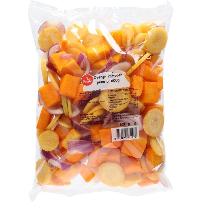 1 de Beste Ovengroente pompoen peen ui (600g)