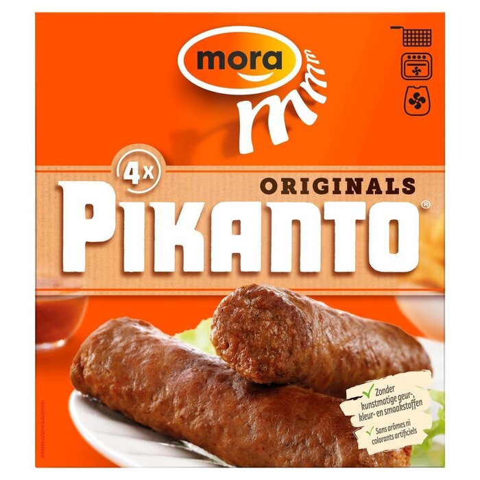 Mora Pikanto Originals 4 x 100 g (Doos, 100g)