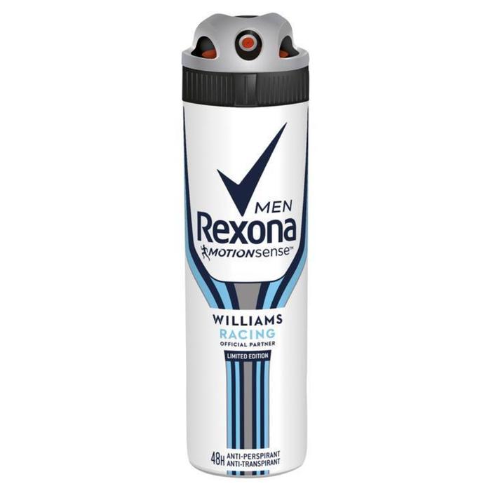 Rexona Deodorant Spray Men Williams Racing 150ml (150ml)