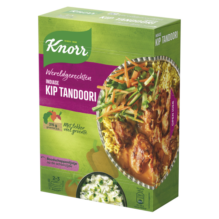 Knorr Wereldgerechten kip tandoori (306g)