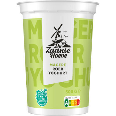 De Zaanse Hoeve Magere roeryoghurt (500g)