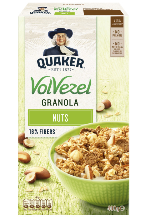 Cruesli VolVezel Noten (Stuk, 400g)