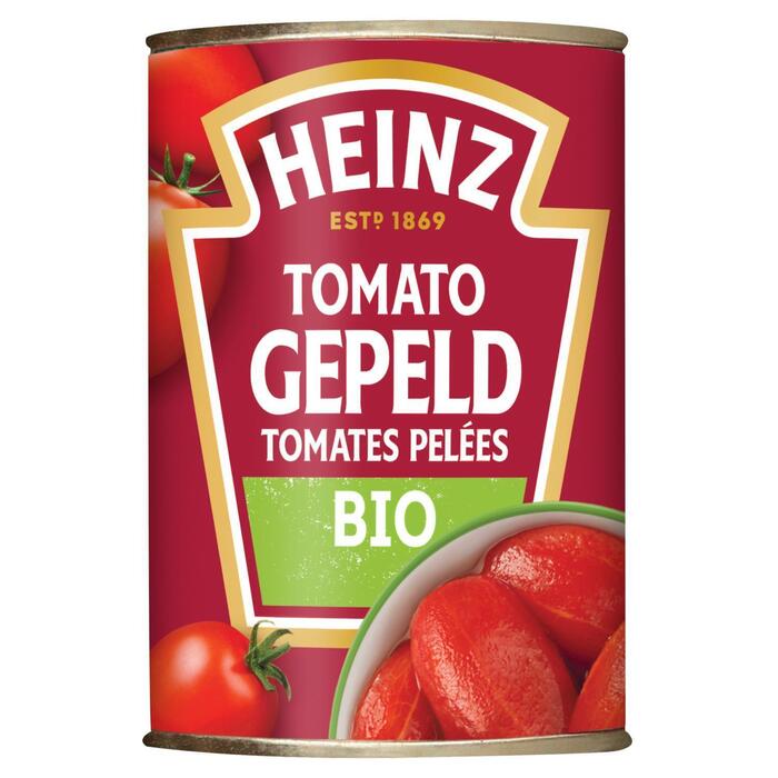 Biologische gepelde tomaten (Blik, 400g)