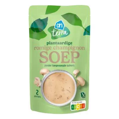 AH Vegan romige champignonsoep (0.57L)