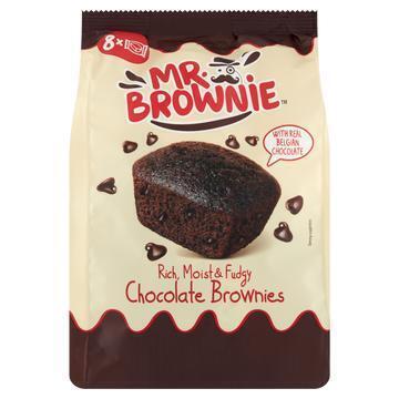 Mr. Brownie Chocolate Brownies 8 Stuks 200 g (200g)