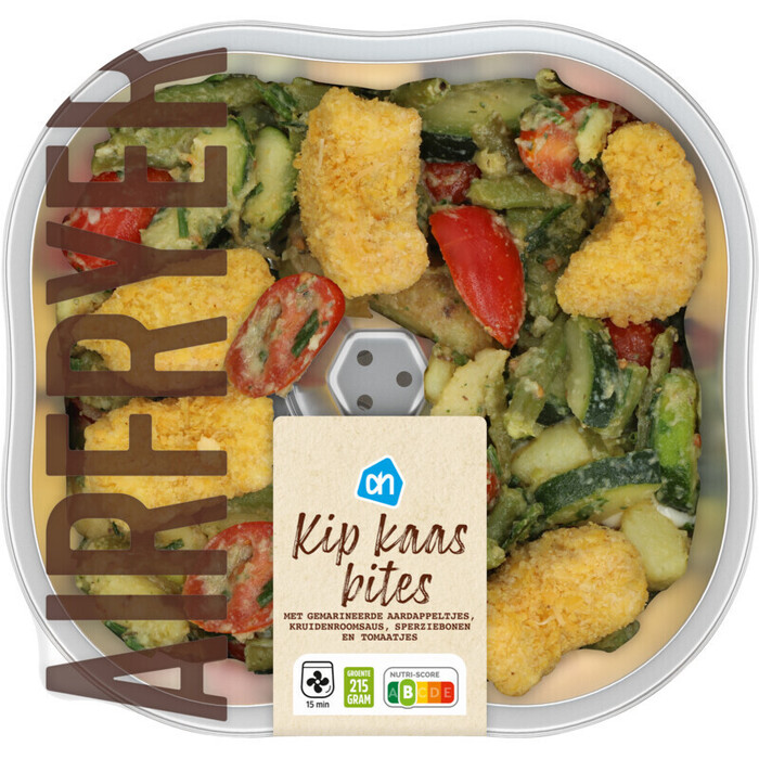 AH Airfryermaaltijd kip kaasbites (450g)