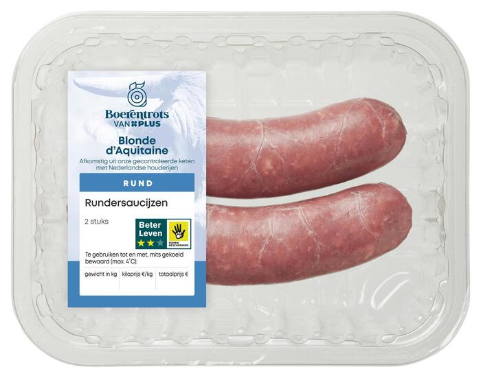 Rundersaucijzen 2 stuks (2 × 95g)