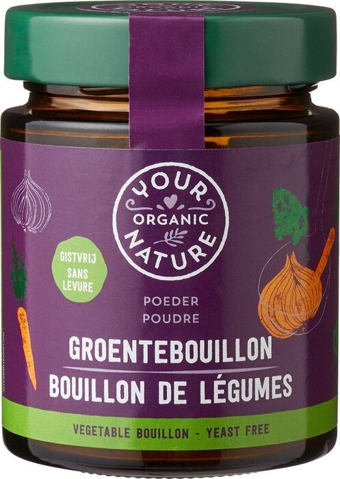 Heldere groentebouillonpoeder zonder gist (150g)