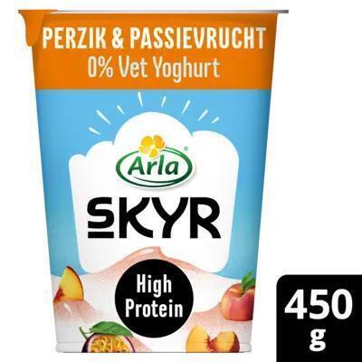 Arla Skyr peach & passionfruit 0% fat (450g)