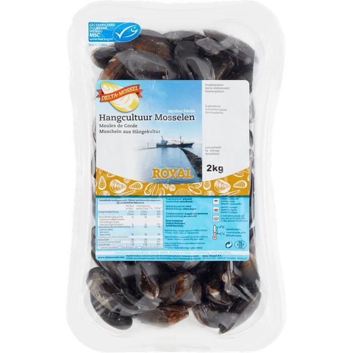 Delta Mossel Royal Zeeuwse Hangcultuur Mosselen 2kg (2kg)