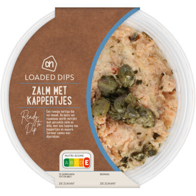 AH Loaded dip zalm met kappertjes (150g)