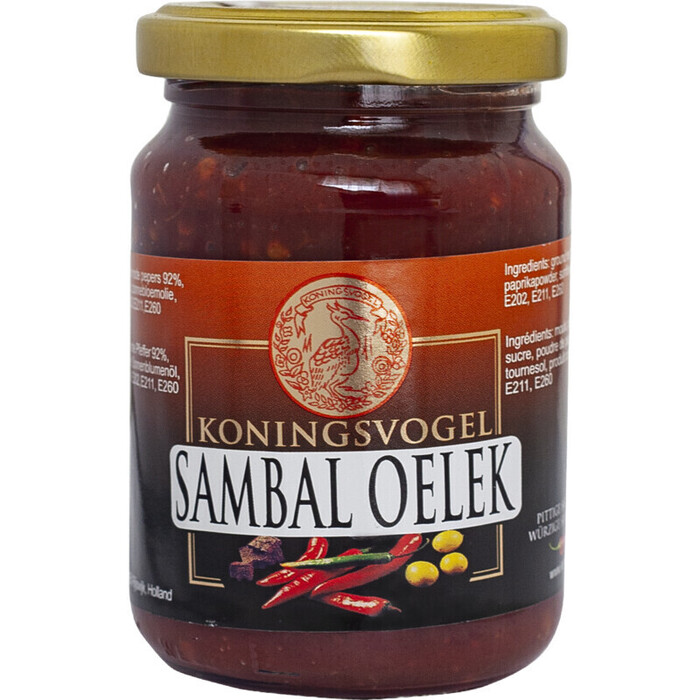 Koningsvogel Sambal oelek (200g)