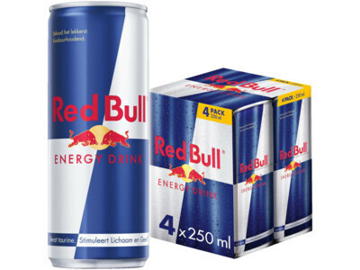 Red Bull Energy Drink 4-pack 250ML (250ml)