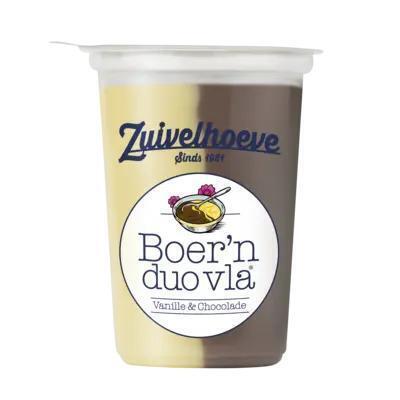 Boer'n Duo Vla® Vanille Choco 450 g (450g)