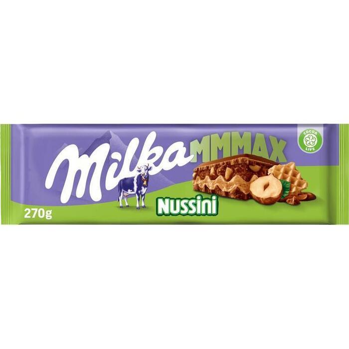 Milka Mmmax Chocolade Reep Nussini 270g (270g)
