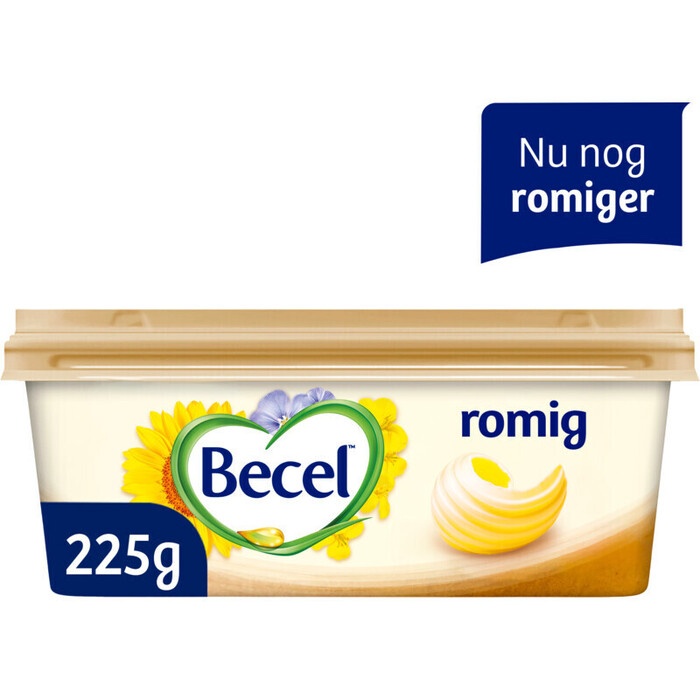 Becel Romig Margarine 225 g (225g)