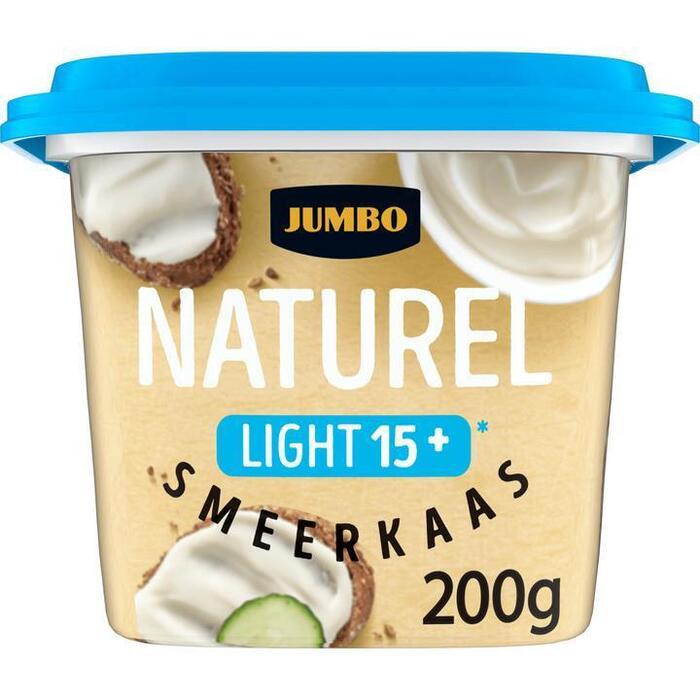 Jumbo Naturel Light 15+ Smeerkaas 200g (200g)
