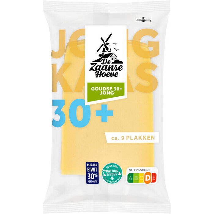 De Zaanse Hoeve Jong 30+ plakken (300g)