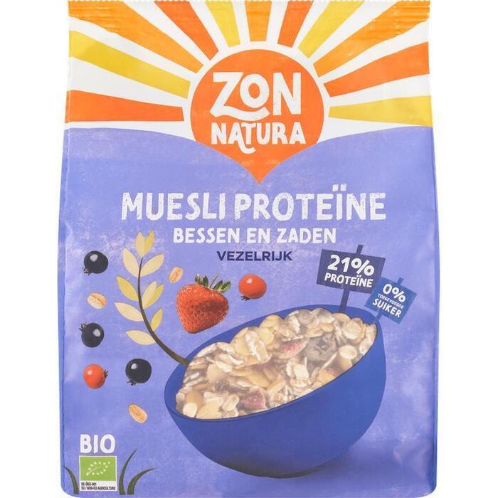 Zonnatura Muesli proteine (375g)