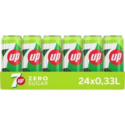 7up Zero sugar 24-pack (7.92L)