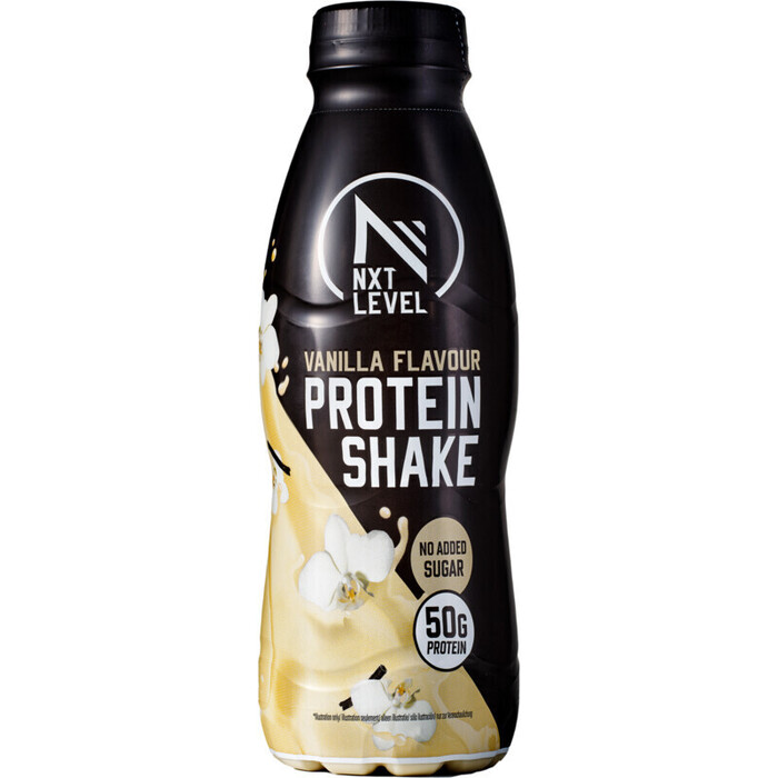 NXT Level Protein Shake Vanilla Flavor 500 ml (0.5L)