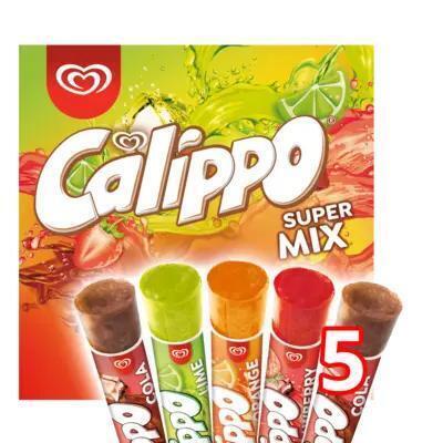 Calippo Supermix 5 st (Stuk, 525g)