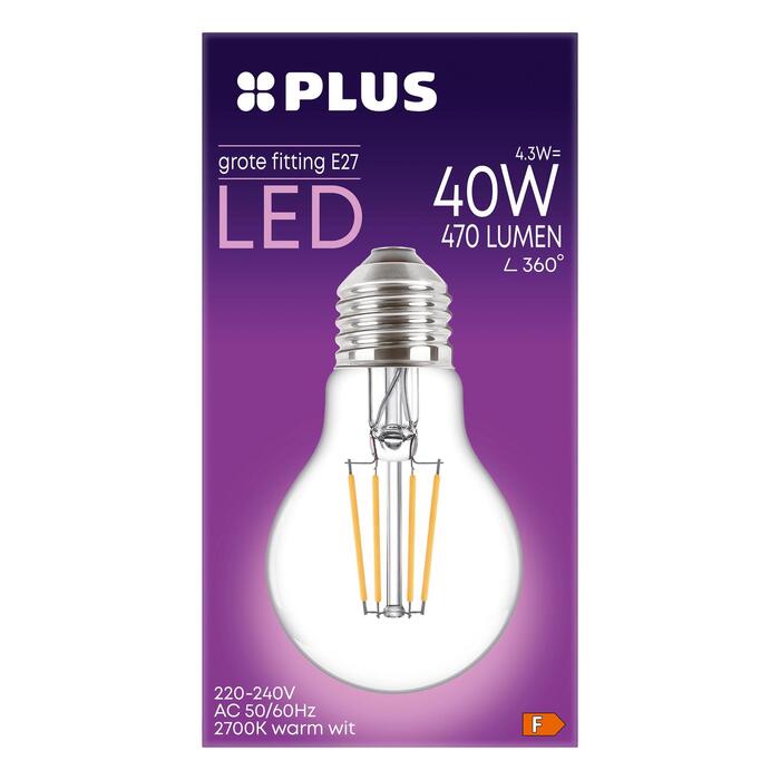Lamp LED 40W grote fitting helder