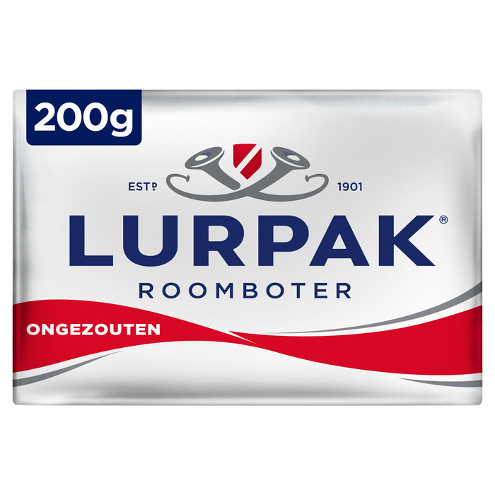 Lurpak Roomboter Ongezouten 200 g (200g)