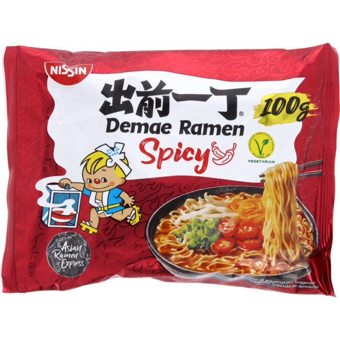 Nissin Demae Ramen Spicy 100g (100g)