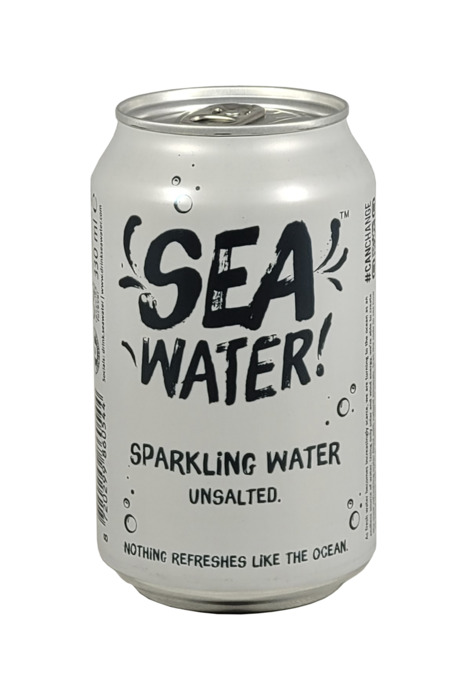 Sea Water - Bruisend Water - Ontzilt - Blik - 330ml (33cl)