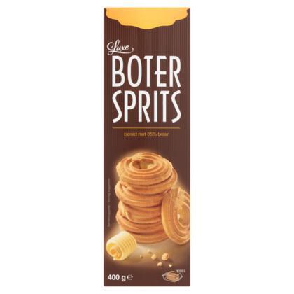 CB LUXE BOTERSPRITSEN NATUREL 400G (200g)