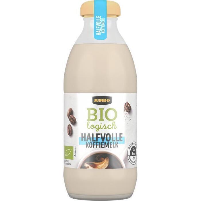 Jumbo Koffiemelk Halfvol Biologisch 186ml (186ml)