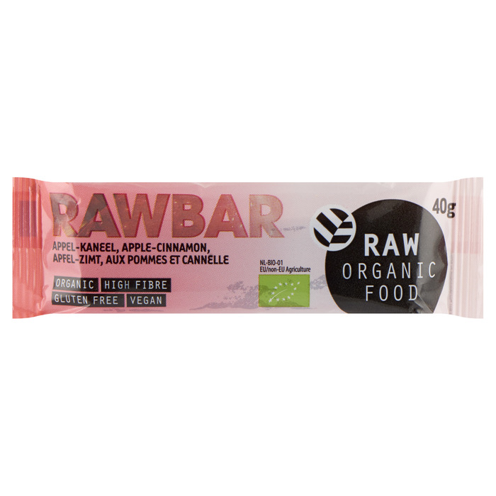 Raw Organic Food Rawbar Appel-Kaneel 40 g (40g)