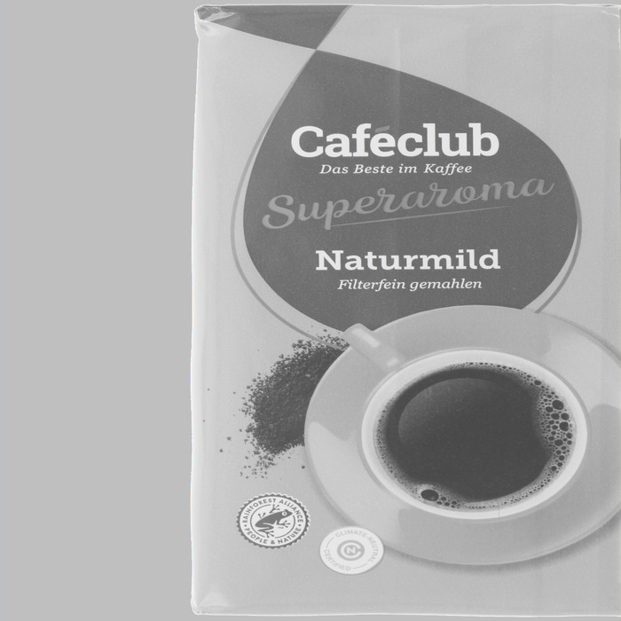 Caféclub Kaffee filterfein gemahlen naturmild (500g)