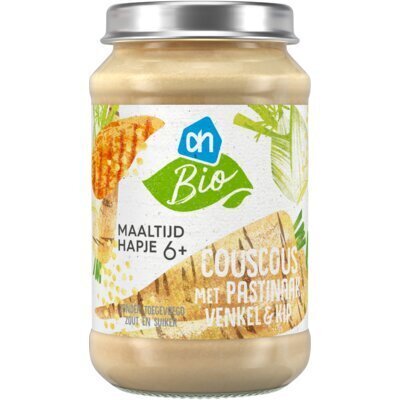 AH Biologisch Maaltijdhapje couscous pastinaak kip 6+ (190g)