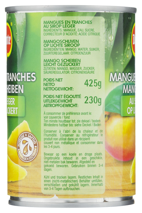Del Monte Mango Schijfjes (425g)