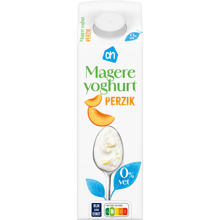 AH Magere yoghurt perzik (1L)