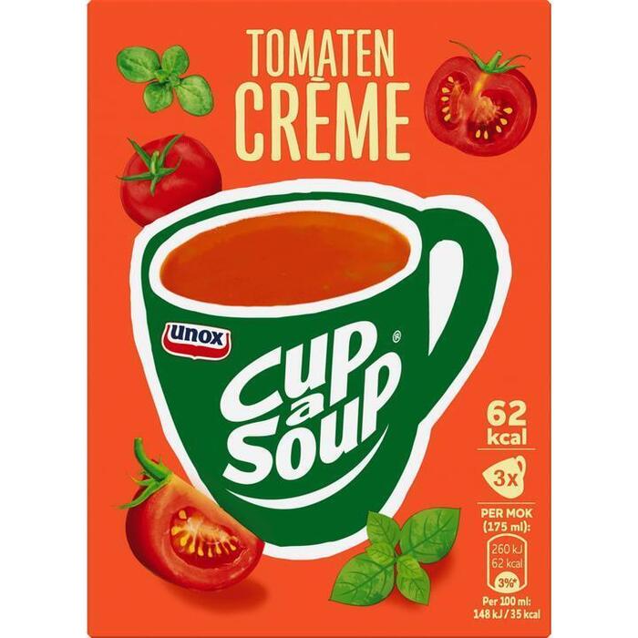 Unox Cup A Soup Tomaten Crème 3 x 175ml (Doos, 3 × 18g)