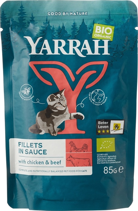 Kattenvoer rund in saus (85g)