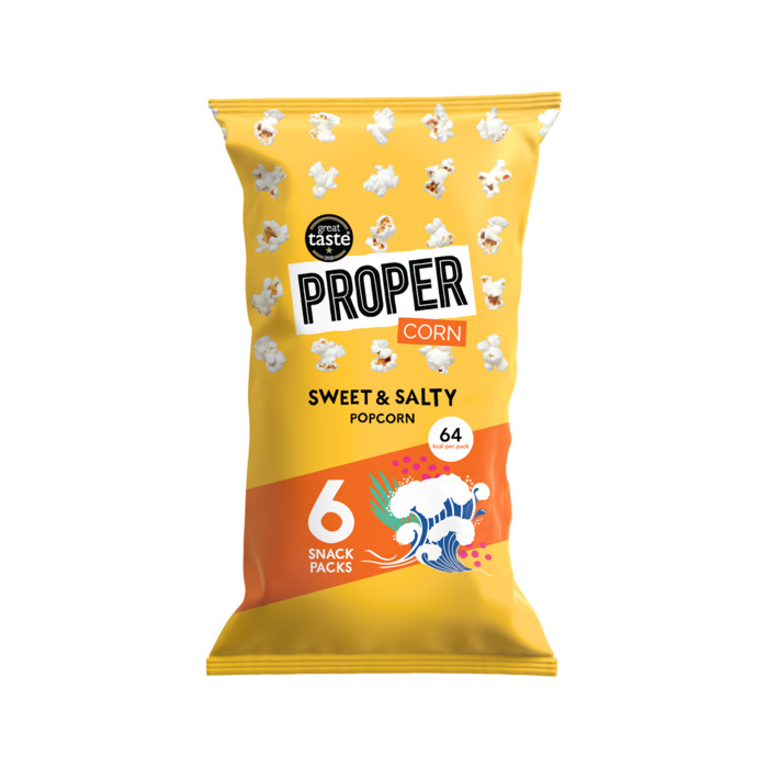 Propercorn Sweet & salty 6-packs (6 × 14g)