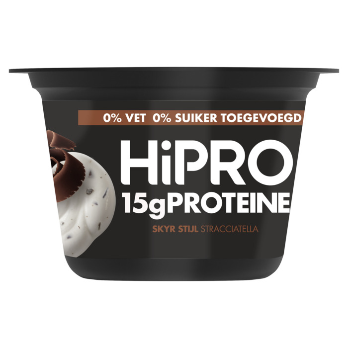 HiPRO Protein Skyr Stijl Stracciatella 160 g (160g)