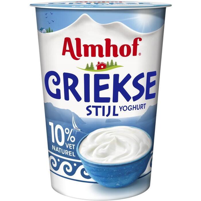 Yoghurt Griekse stijl 10% (450g)